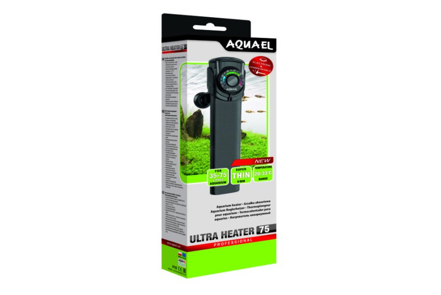 ULTRA HEATER from Aquael stand for precision...