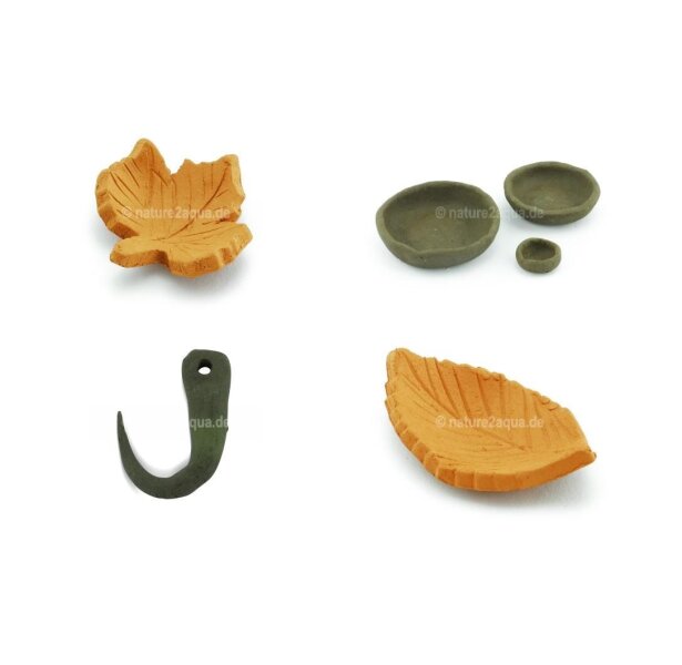 Feeding vegetables made easy - hooks, sticks...