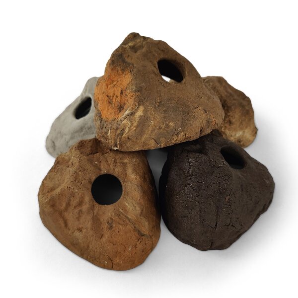 Stone caves made of clay - lifelike &...