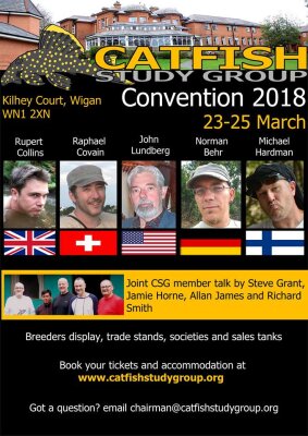  - Catfish Study Group Convention 2018 - we are there!