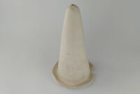 Clay discus spawning cone with gutter with defect No. 6