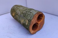 Alder wood cave Double cave 45 mm Ø 22.5-24.5 cm...