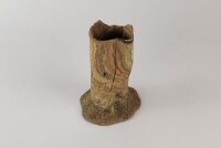 Hollow trunk small made of clay for planting, as shrimp...