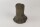 Small hollow clay trunk for planting, as shrimp trunk or just for decoration black H31