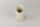 Small hollow clay stem for planting, as shrimp stem or just for decoration white H8
