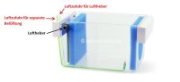 Free floating breeding box small - incl. bark hiding places