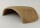 AquaKeramik igloo cave made of clay Ø 18 cm gate entrance brown mottled flat