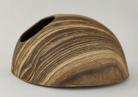 AquaKeramik igloo cave made of clay &Oslash; 18 cm Supernova round entrance, slightly wobbly