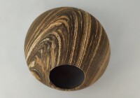 AquaKeramik igloo cave made of clay &Oslash; 18 cm Supernova round entrance, slightly wobbly
