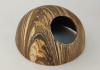 AquaKeramik igloo cave made of clay &Oslash; 18 cm Supernova round entrance, slightly wobbly