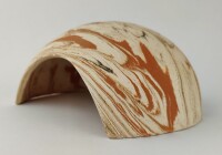 AquaKeramik igloo cave made of clay &Oslash; 18 cm Gate entrance Surprise with small defect
