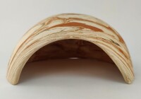 AquaKeramik igloo cave made of clay &Oslash; 18 cm Gate entrance Surprise with small defect
