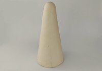 Clay discus spawning cone without groove with small defect
