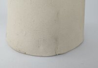 Clay discus spawning cone without groove with small defect