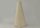 Clay discus spawning cone without groove with small defect