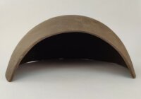 AquaKeramik igloo cave made of clay &Oslash; 24 cm Gate entrance Dark brown