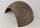 AquaKeramik igloo cave made of clay Ø 24 cm Gate entrance Dark brown