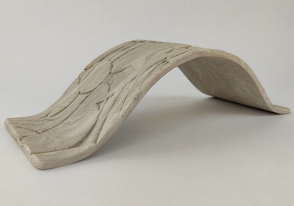 AquaKeramik plant bridge made of clay for aquarium 24 cm Vintage