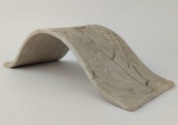 AquaKeramik plant bridge made of clay for aquarium 24 cm Vintage