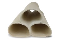 AquaKeramik Axolotl cave cave tower of 3 tubes big