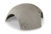 AquaKeramik Igloo clay cave Axolotl cave 18 cm &Oslash; 3 entrances