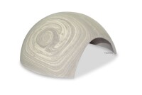 AquaKeramik Igloo Axolotl cave 18 cm &Oslash; with archway