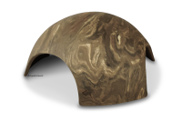 AquaKeramik Igloo clay cave Axolotl cave 25 cm &Oslash; 3 entrances