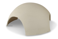 AquaKeramik Igloo clay cave Axolotl cave 25 cm Ø 3...
