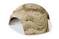 AquaKeramik Igloo clay cave Axolotl cave 25 cm &Oslash; 3 entrances