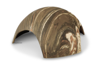 AquaKeramik Igloo clay cave Axolotl cave 25 cm &Oslash; 3 entrances