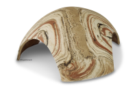 AquaKeramik clay igloo cave axolotl cave extra large 30 cm &Oslash; 3 entrances