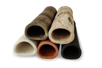 AquaKeramik Clay pipe Ø 80-90 mm length 25 cm
