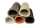 AquaKeramik Catfish cave made of clay Ø 40 mm length 12 cm front entrance