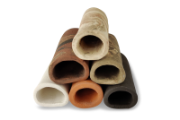 AquaKeramik Catfish Cave Crab Cave Shrimp Cave made of clay &Oslash; 15 mm length 7 cm front entrance
