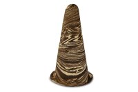 Clay discus spawning cone with gutter