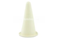 Clay discus spawning cone with gutter