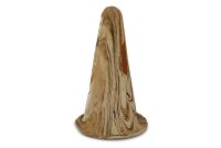 Clay discus spawning cone with gutter