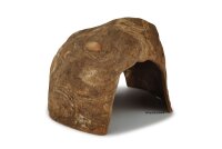 AquaKeramik Rock Tunnel Rounded Stone Tunnel ca. 29x19x13 cm - safe hiding place also for Axolotl