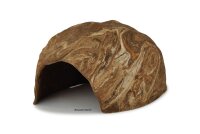 AquaKeramik Rock Tunnel Rounded Stone Tunnel ca. 29x19x13 cm - safe hiding place also for Axolotl
