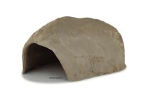 AquaKeramik Rock Tunnel Rounded Stone Tunnel ca. 29x19x13 cm - safe hiding place also for Axolotl