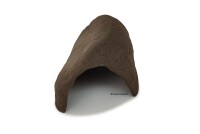 Rock tunnel Stone tunnel narrow approx. 27x13x8 cm - safe hiding place also for axolotl