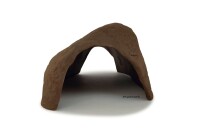 Rock tunnel Stone tunnel narrow approx. 27x13x8 cm - safe hiding place also for axolotl