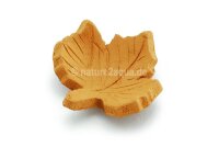 Clay Feeding bowl maple leaf for aquarium