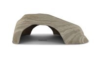 Large stone cave ,Axolotl made of clay approx. 38x30x14-15 cm