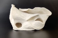 Handmade Rock made of Clay Coral for Aquarium - Unique CoralArt - D6