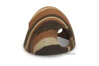 Igloo Cave Clay 9 cm &Oslash; Frog House Hideout 3 Entrances