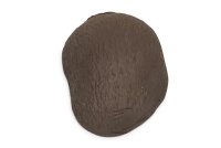 Small stone cave Hedgehog made of clay