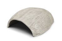 Small stone cave Hedgehog made of clay