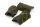 Clay Bark hiding place for aquarium 4 x 5 cm 3 pieces