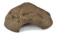 Stone cave ,Haley made of clay